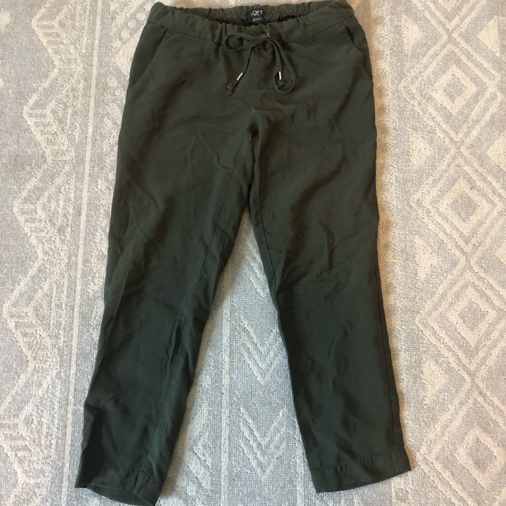 Loft Capri drawstring pants